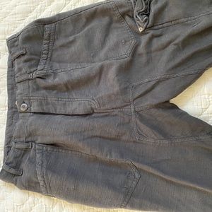 Free People black cargo pants